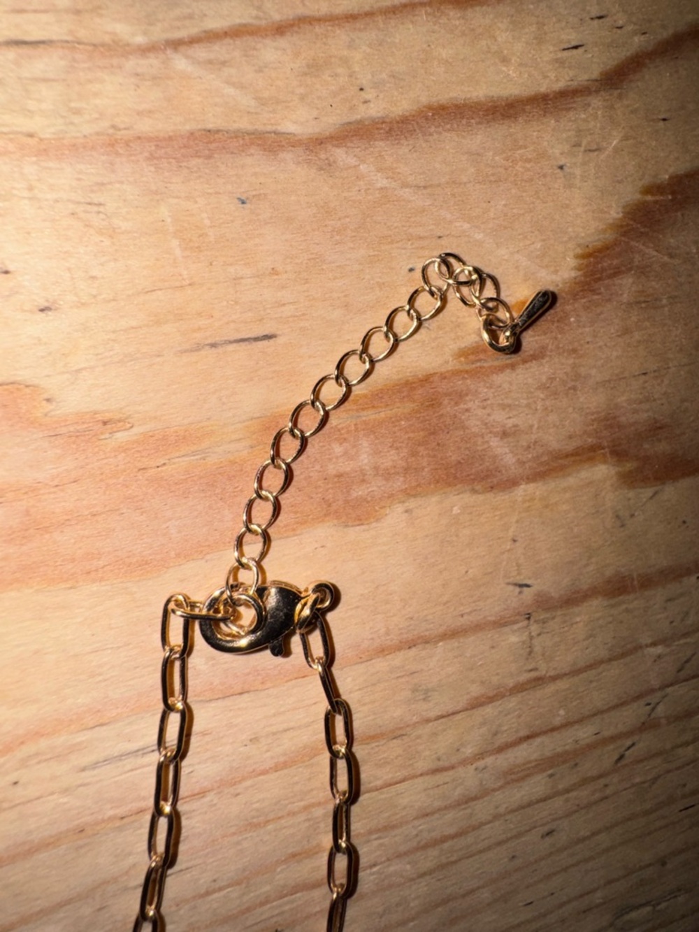 Gold Taurus Medallion Necklace with Opalescent Moon Charm - Picture 5 of 5